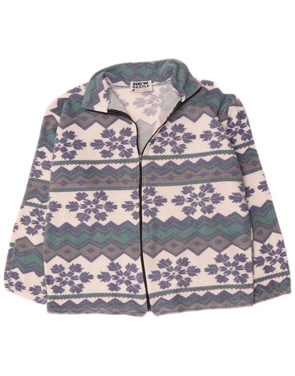 Vintage męska kurtka polarowa UK 42 XL wielokolorowa Fair Isle