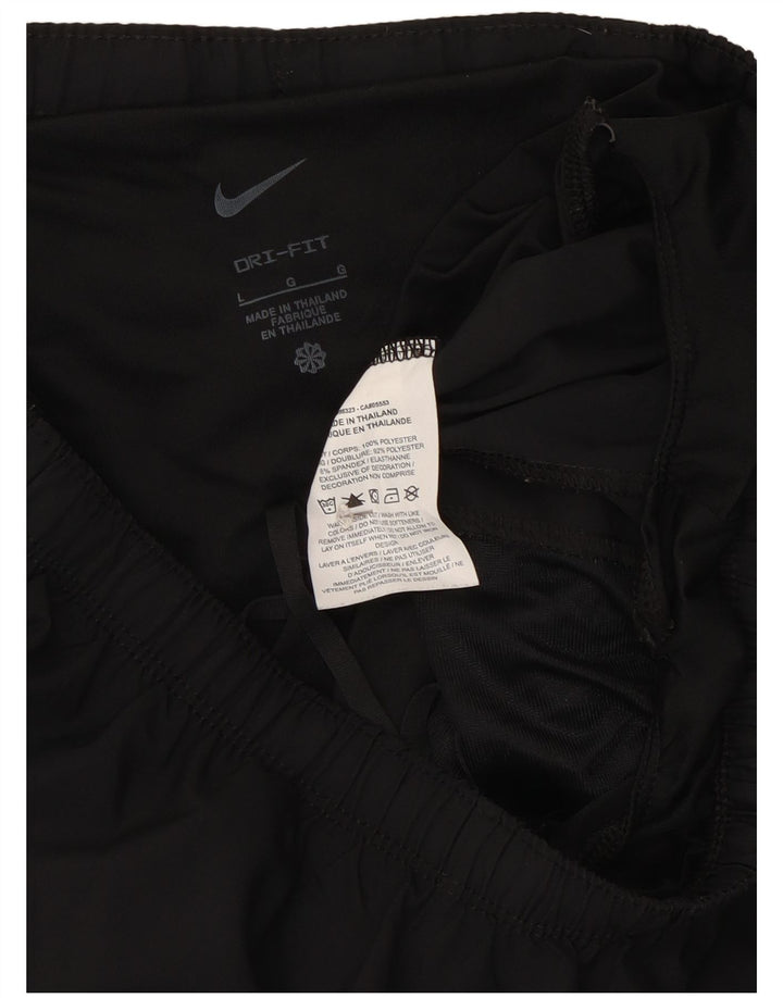 Męskie spodenki sportowe Nike Dri Fit, duże, czarne, poliestrowe