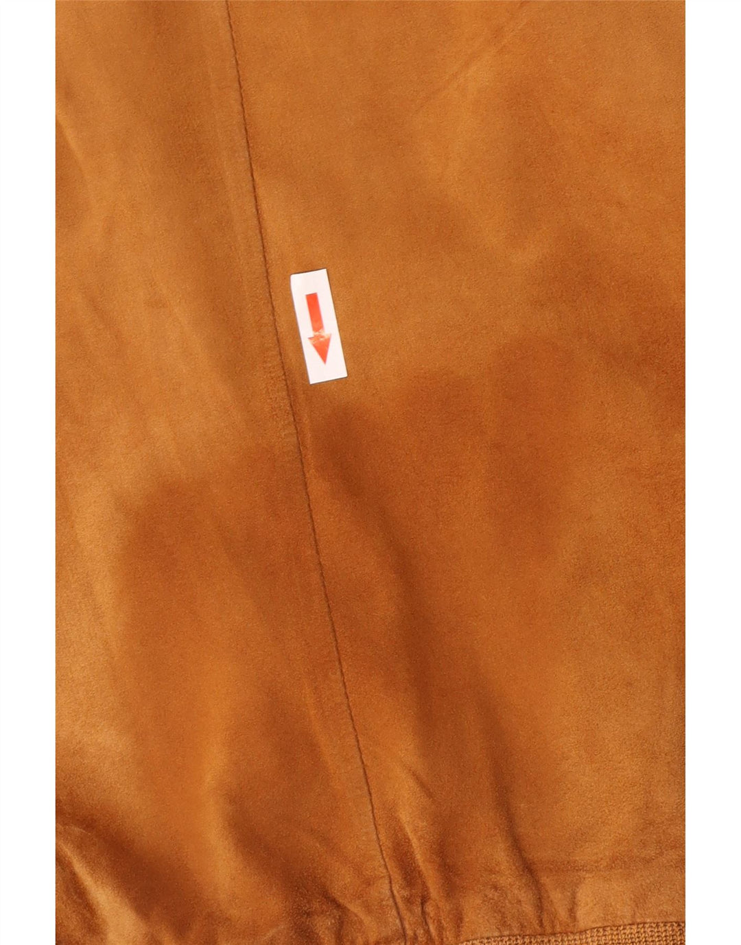 Męska zamszowa kurtka bomberka Gimo UK 40, duża, beżowa skóra