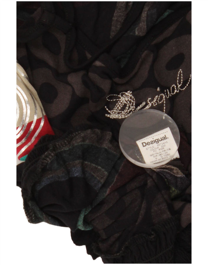 Damski top na ramiączkach DESIGUAL UK 12, średni wielobarwny geometryczny