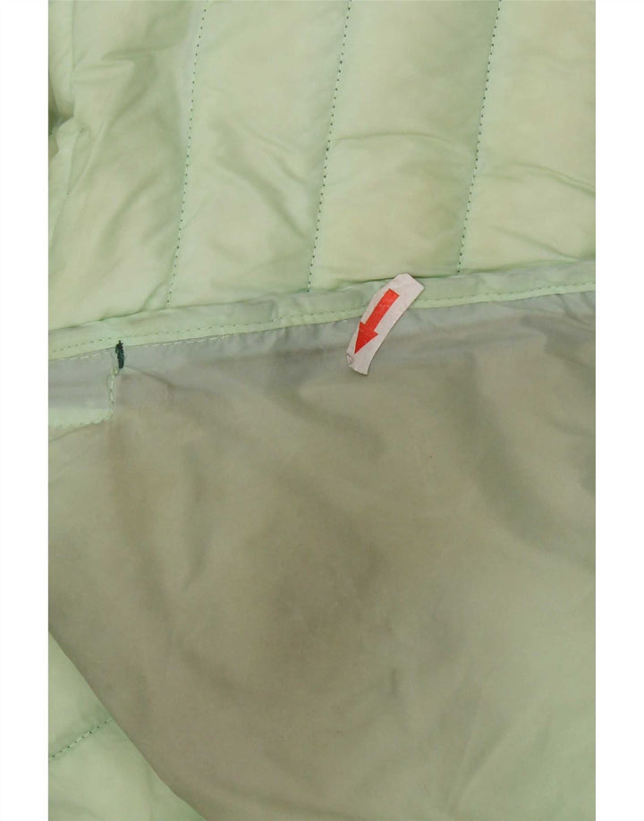 Damska ocieplana kurtka z kapturem Mountain Warehouse UK 14, średni zielony nylon