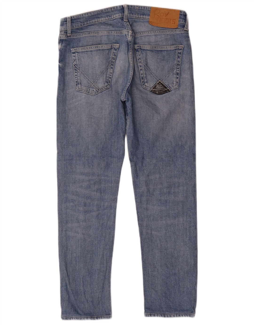 Damskie jeansy slim Roy Rogers W30 L28 Niebieskie bawełniane