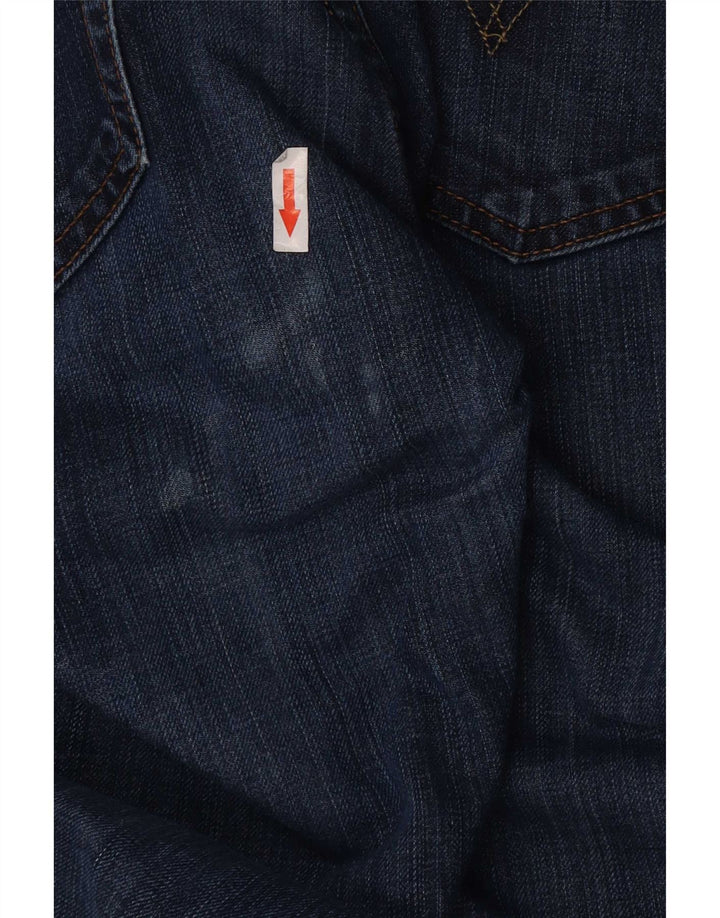 Męskie jeansy Levi's 758 w trudnej sytuacji W32 L32 Granatowa bawełna