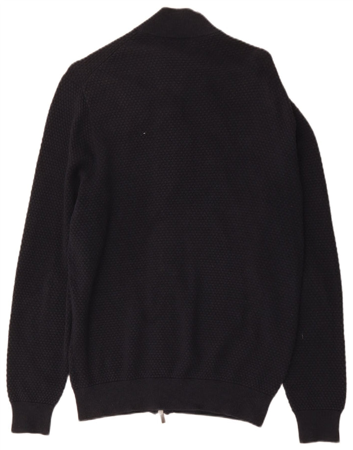 Męski sweter rozpinany Massimo Dutti 2XL, granatowy, bawełniany