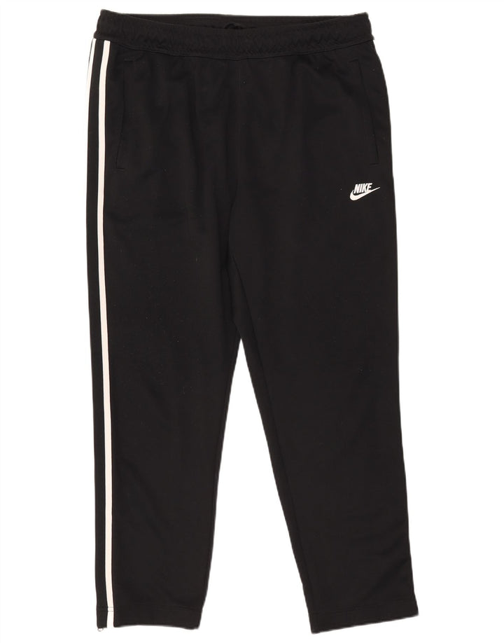 Damskie spodnie dresowe Nike UK 18 XL, czarne, poliestrowe