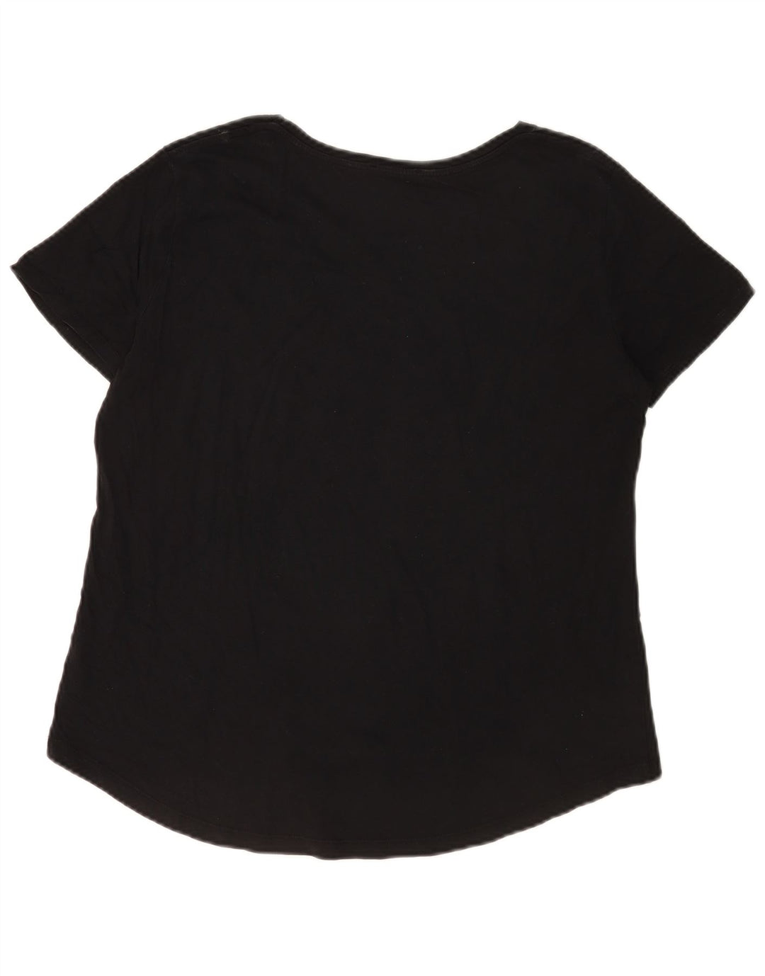 T-shirt damski Zara Top UK 16, duży, czarny