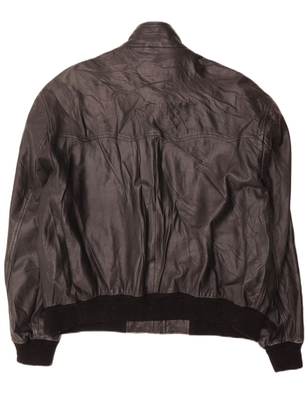 Conbipel Męska skórzana kurtka bomber IT 54 XL Czarna skóra