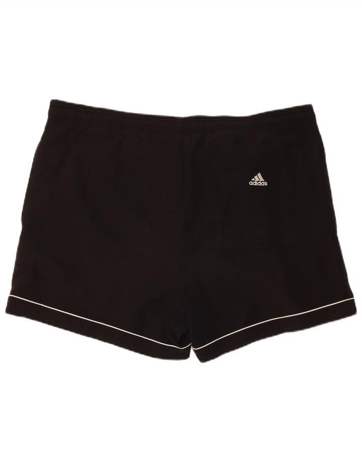 Męskie spodenki kąpielowe Adidas, średni czarny poliester