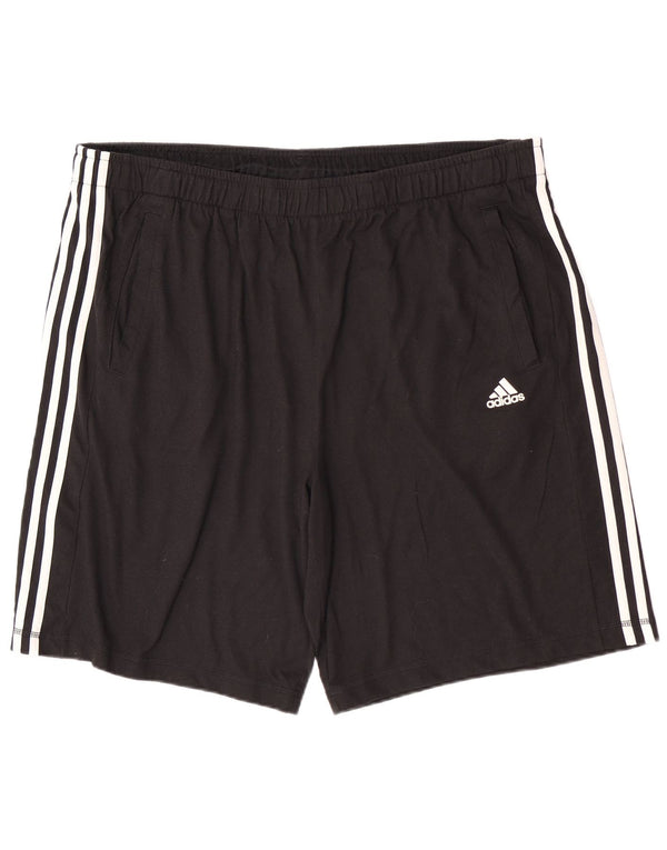 Męskie spodenki sportowe Adidas Regular 2XL w kolorze czarnym