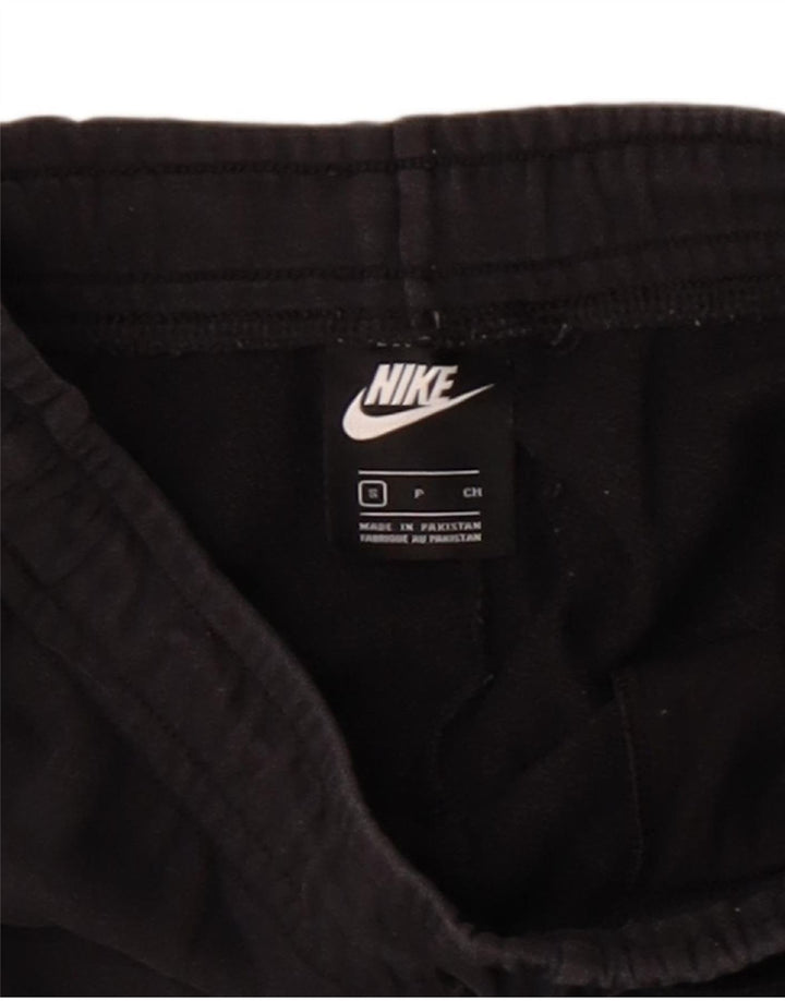 Męskie spodnie dresowe Nike, małe, czarne, bawełniane