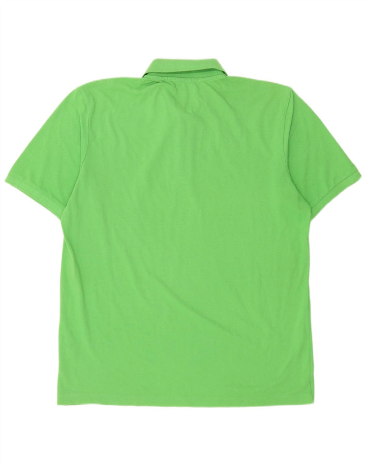 Męska koszulka polo Kappa 2XL, zielona bawełna
