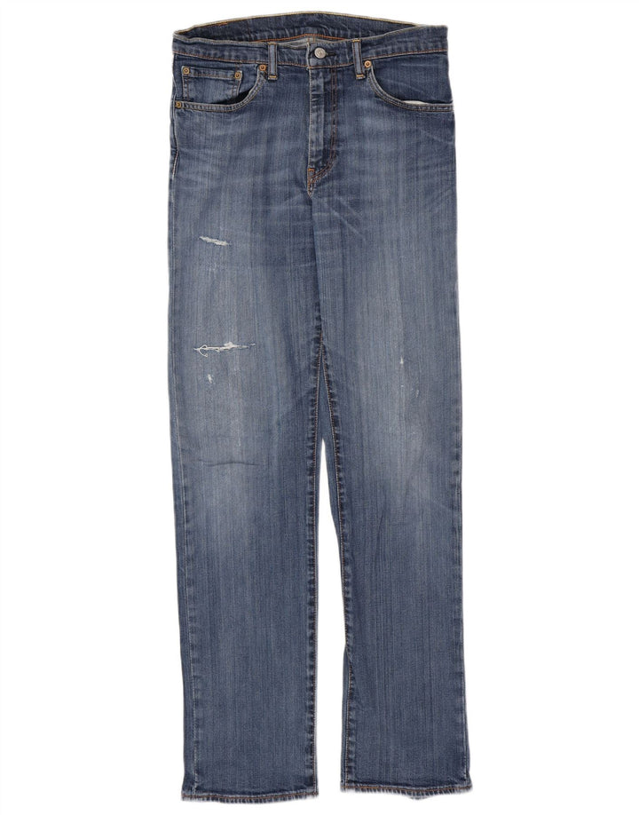 Męskie jeansy LEVI'S 751 w trudnej sytuacji W32 L34 Niebieskie