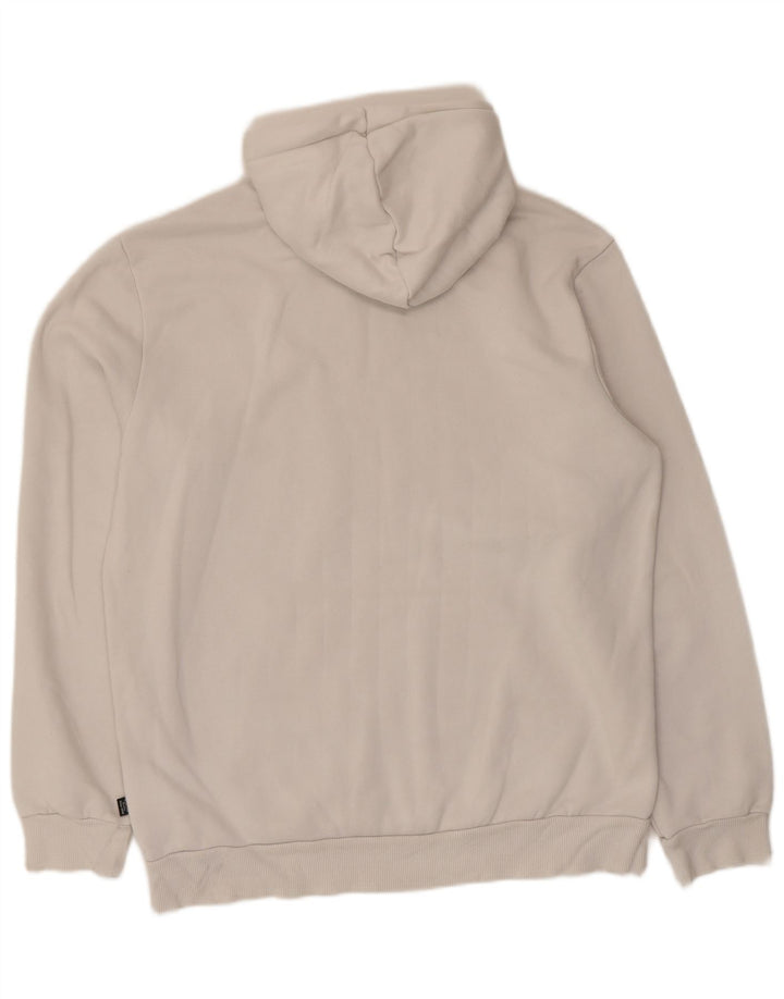 Męska bluza z kapturem Puma z grafiką, średnia biała bawełna