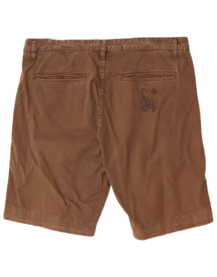 Męskie szorty Chino Regular Bay Scorpion Bay W33 Średniobrązowa bawełna