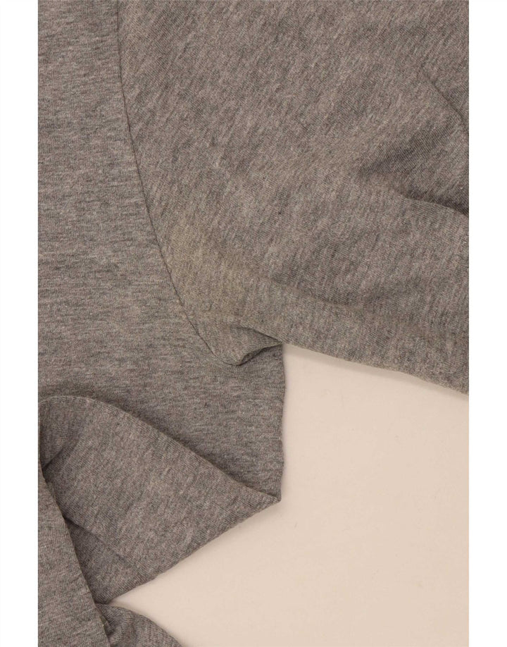 Męski T-shirt Nike o regularnym kroju z grafiką, duży, szary, nakrapiany