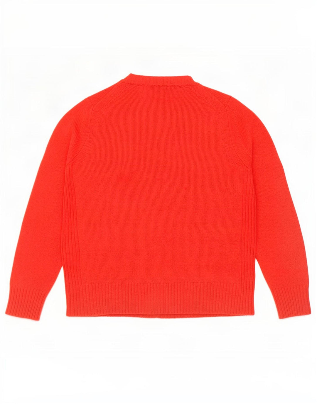 Marks & Spencer Damski sweter z okrągłym dekoltem, UK 14, duża, czerwona wełna