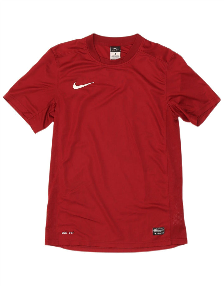 Męski T-shirt Nike Dri Fit, mały, czerwony