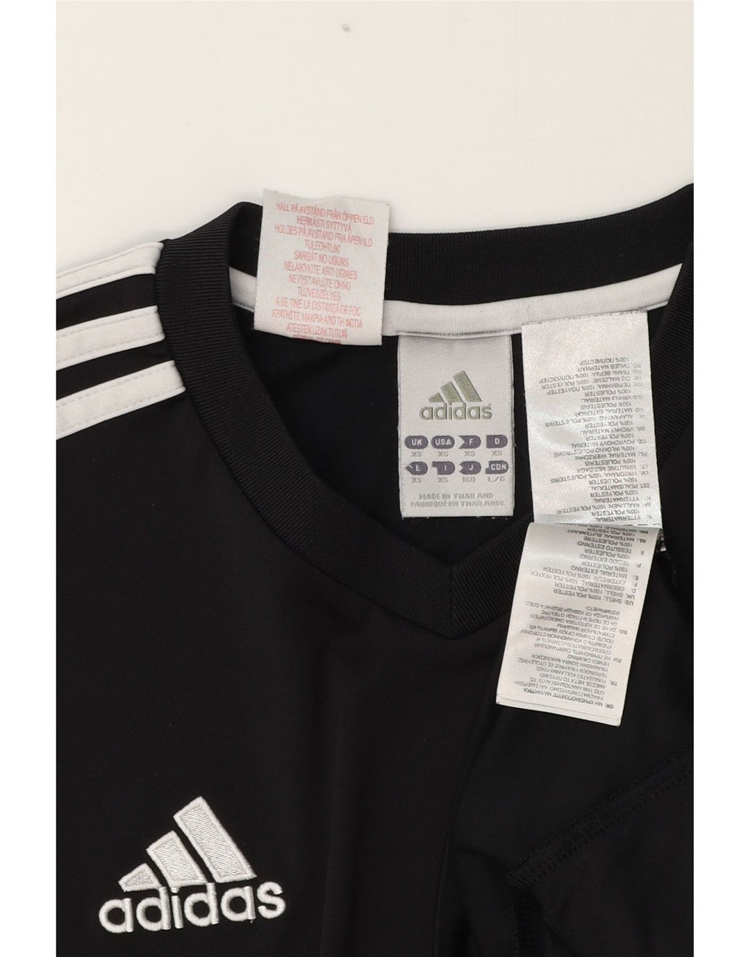 Adidas Męska koszulka Climalite Top XS Czarny poliester