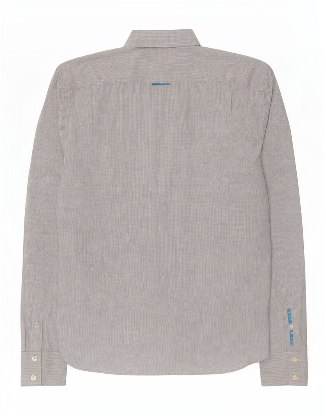 Koszula męska Superdry 2XL, biała bawełniana kratka