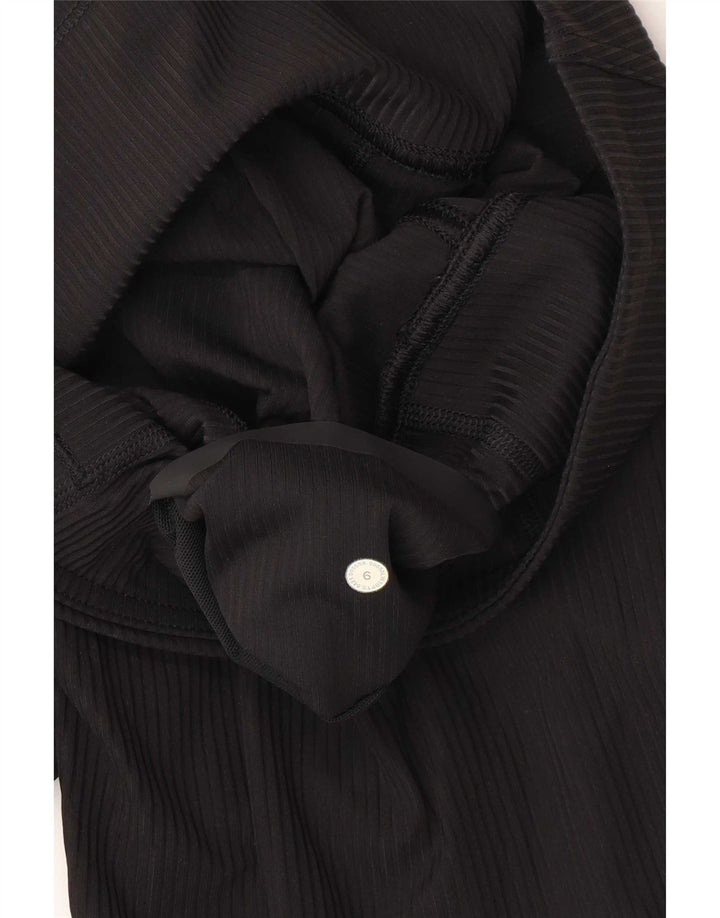 Damskie legginsy Lululemon US 6, średnie czarne, syntetyczne