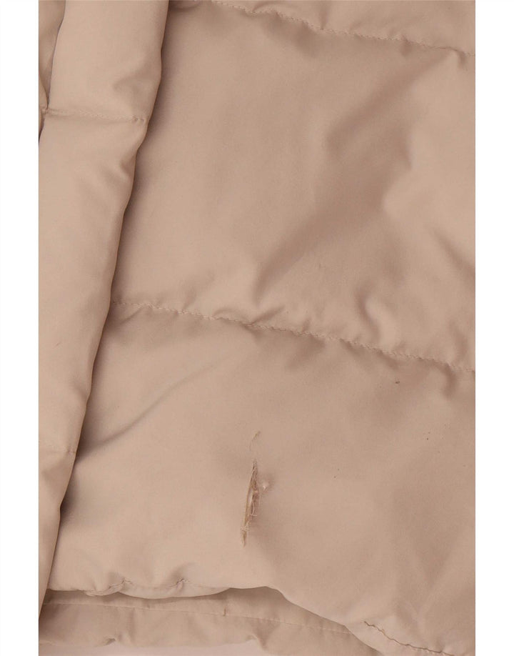 Damski płaszcz oversize Ellesse UK 14 z poliestru w kolorze średniego beżu