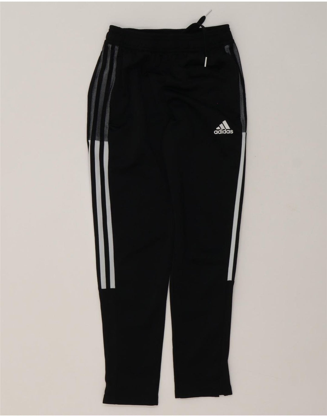 Chłopięce spodnie dresowe Adidas 9-10 lat, czarny poliester