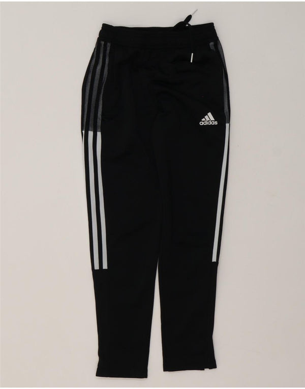 Chłopięce spodnie dresowe Adidas 9-10 lat, czarny poliester