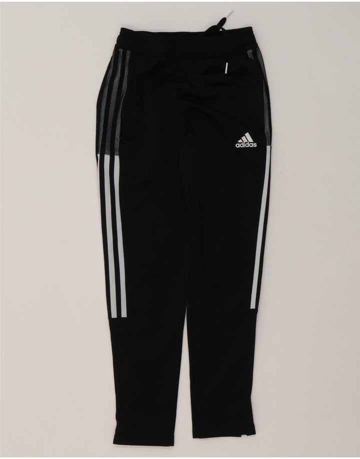 Chłopięce spodnie dresowe Adidas 9-10 lat, czarny poliester
