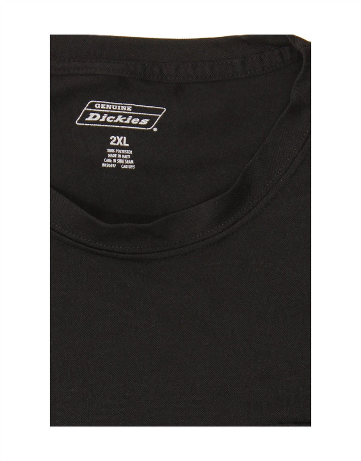 T-shirt męski Dickies Top 2XL Czarny poliester
