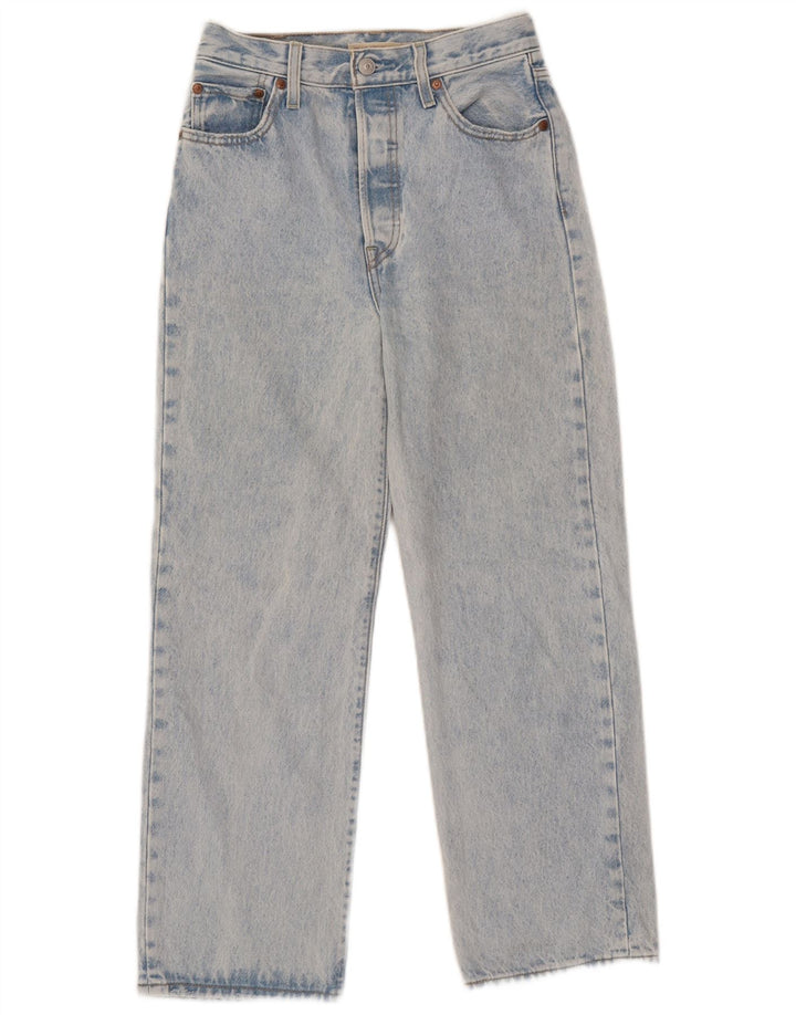 Damskie luźne dżinsy Levi's W25 L27 Niebieskie bawełniane