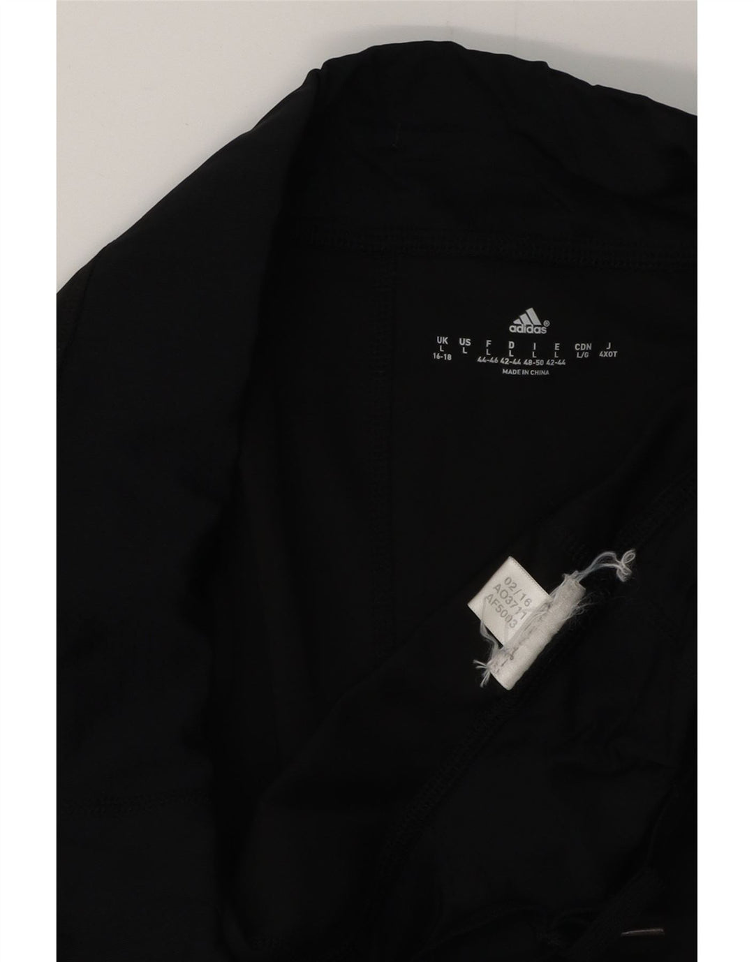 Damskie legginsy Capri ADIDAS UK 16/18, duże, czarne