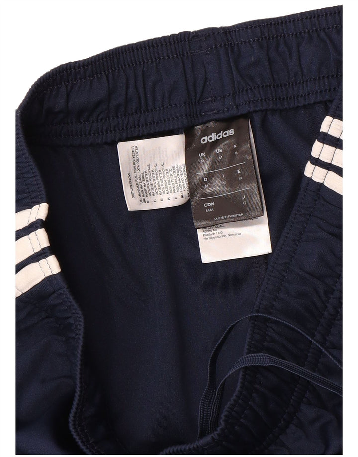 Męskie spodenki sportowe Adidas Climalite, średni granatowy poliester