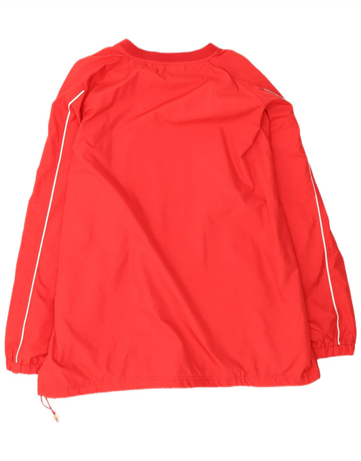 Reebok Męski dres z grafiką, top 2XL, poliester w czerwone paski, sportowy