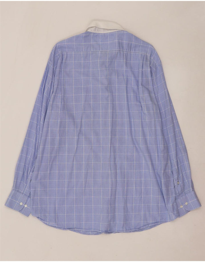 Koszula męska Tommy Hilfiger o regularnym kroju, rozmiar 17 XL, niebieska kratka