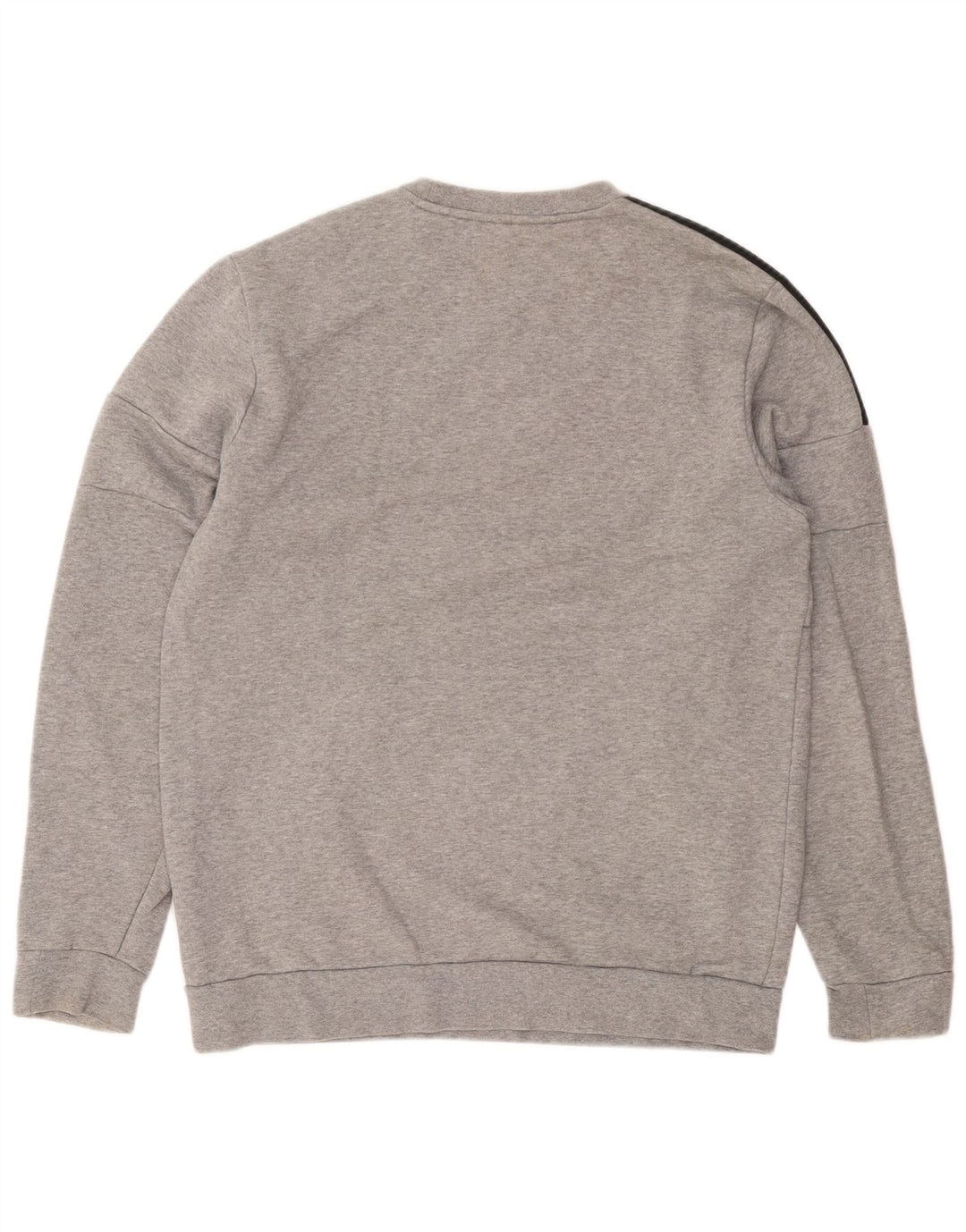 Bluza męska Adidas, duża, szara, nakrapiana bawełna