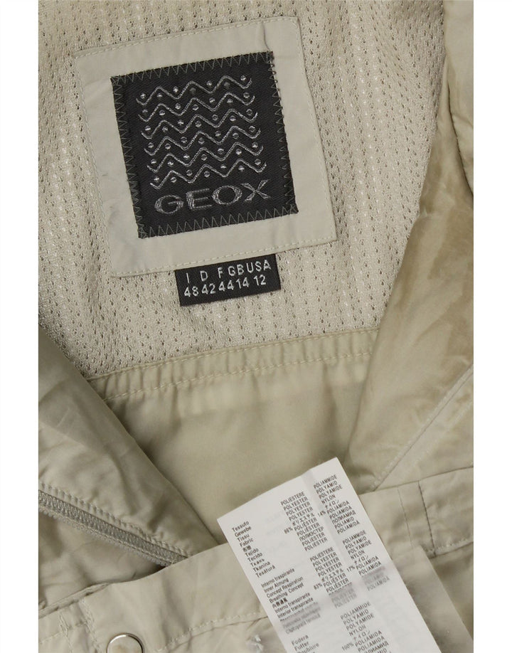 Damska kurtka użytkowa Geox UK 14, duża, szara, z poliestru