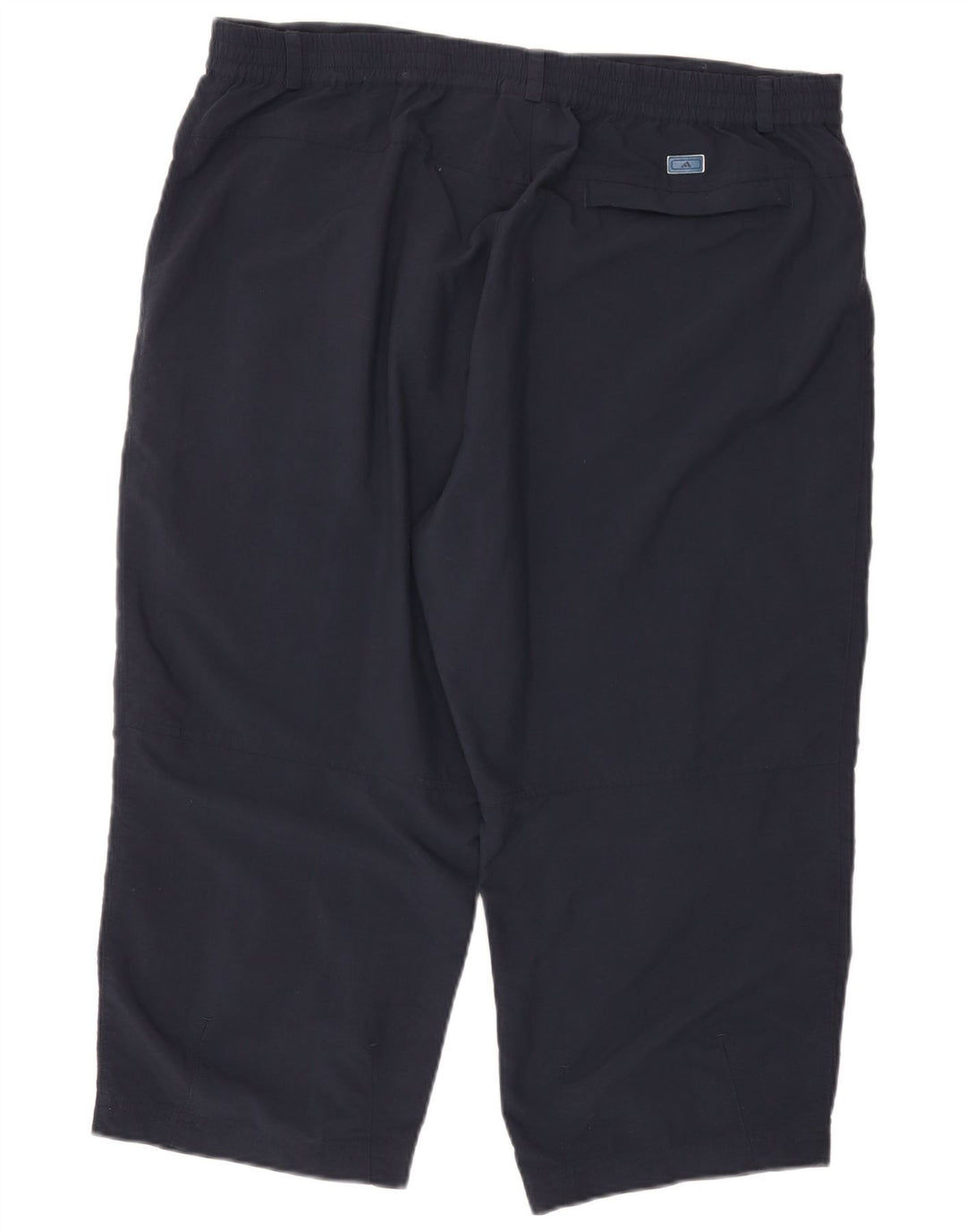 Męskie proste spodnie Capri ADIDAS W40 L21 Granatowy poliamid
