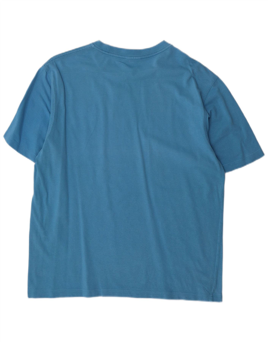 T-shirt męski Lacoste, rozmiar 4, średni niebieski, bawełniany