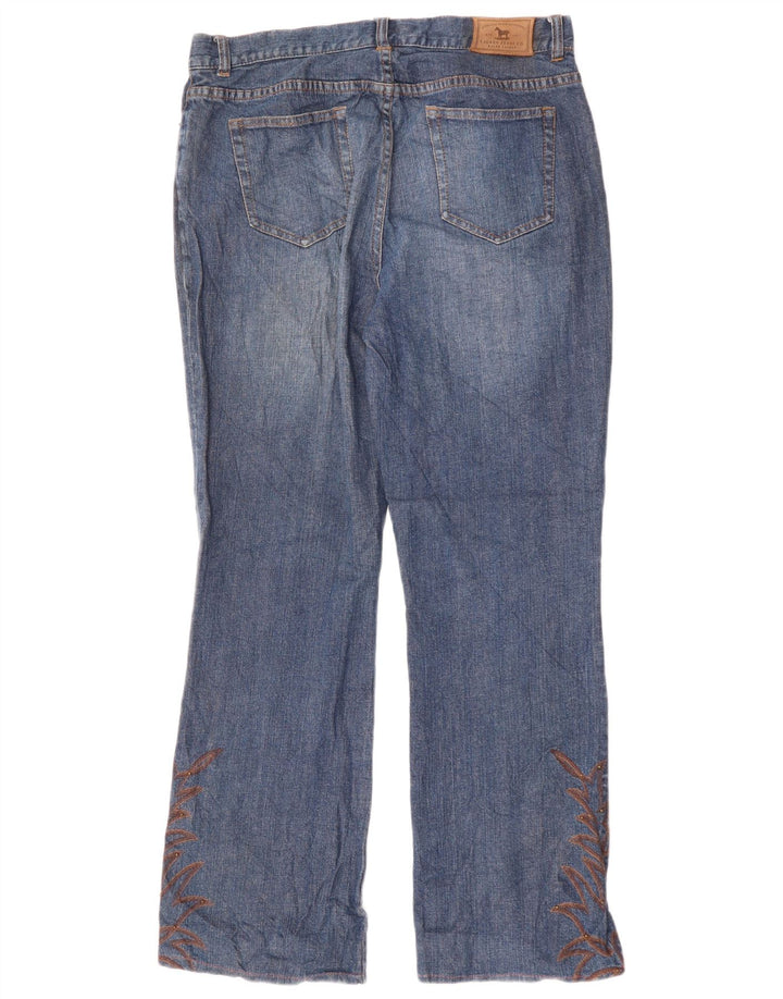 Damskie jeansy Bootcut Ralph Lauren US 10 Large W34 L29 Niebieskie bawełniane