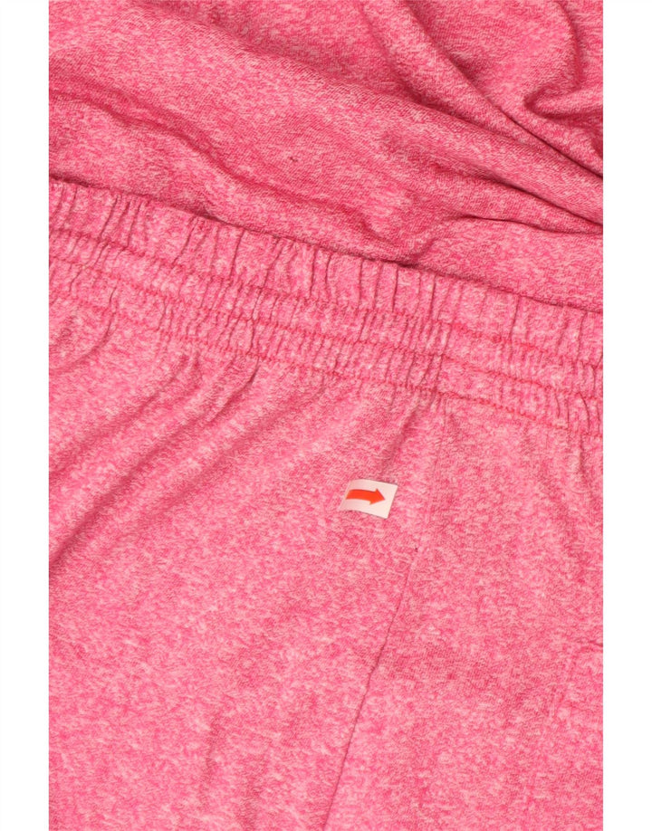 Damski dwuczęściowy zestaw oversize DIADORA z grafiką, UK 10, mały, czerwony, bawełniany