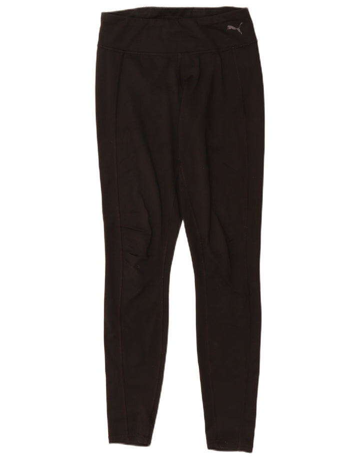 Damskie legginsy PUMA UK 8 Small, czarny nylon