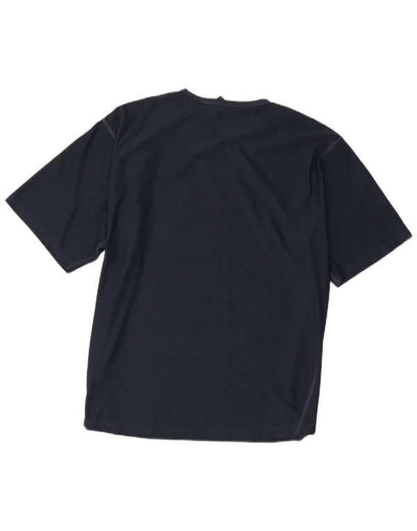 T-shirt męski Nike Top UK 42/44, duży granatowy poliester