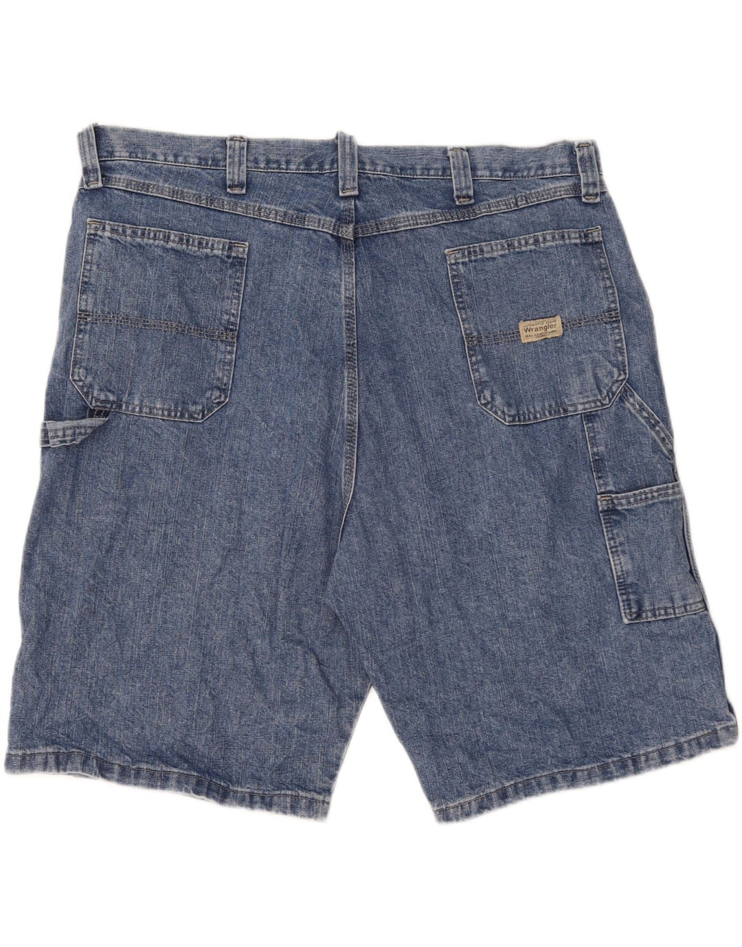 Męskie spodenki jeansowe WRANGLER Cargo W42 2XL Niebieskie, bawełniane
