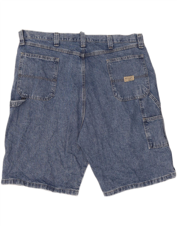 Męskie spodenki jeansowe WRANGLER Cargo W42 2XL Niebieskie, bawełniane