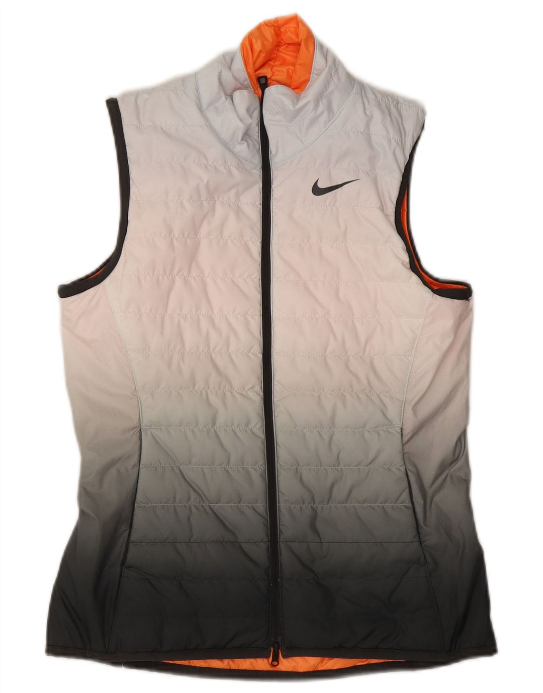 Damska dwustronna kamizelka Nike UK 10, mała, pomarańczowa, poliester