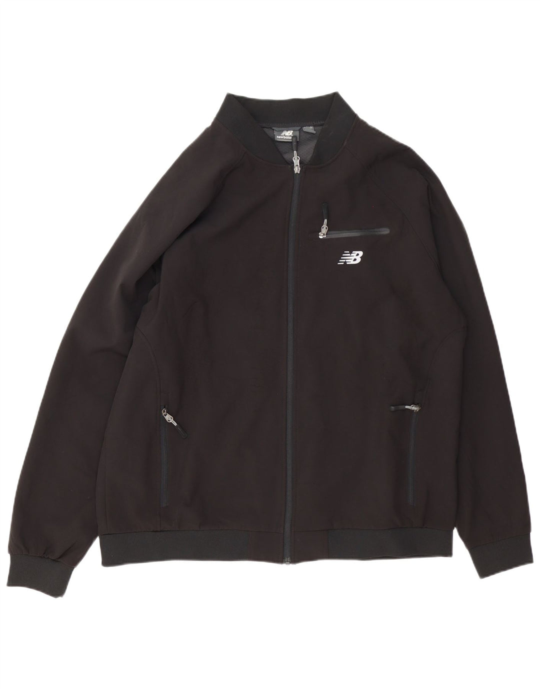 Męska kurtka dresowa New Balance XL, czarna, poliester
