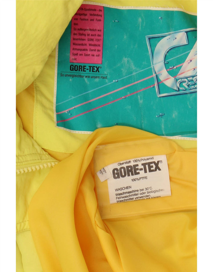 Damska kurtka gore-tex oversize CRESTA EU 44 XL, żółty poliamid