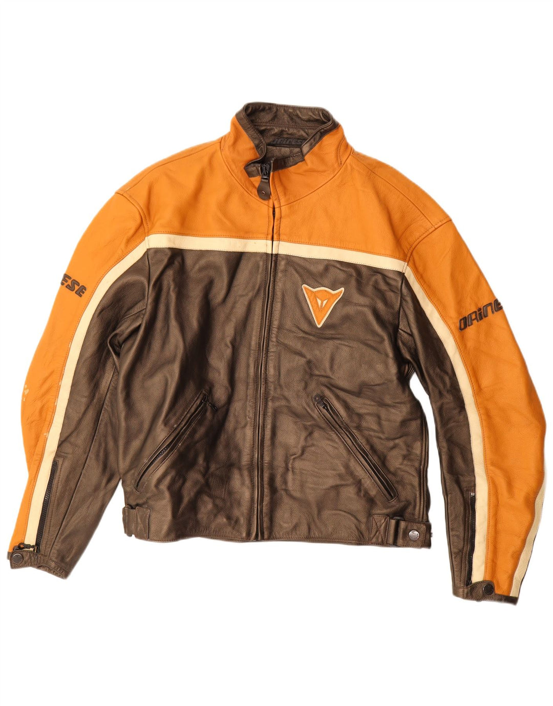 Męska kurtka wyścigowa Dainese Graphic IT 56 XL w kolorze brązowym