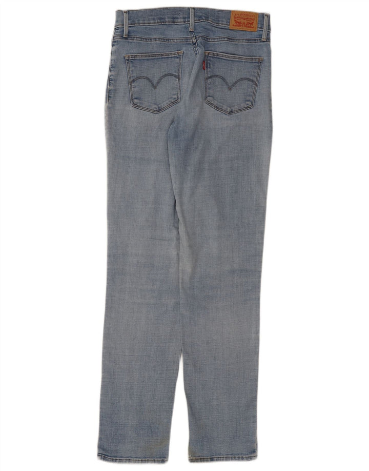 Damskie jeansy wyszczuplające Levi's W28 L32 Niebieskie bawełniane