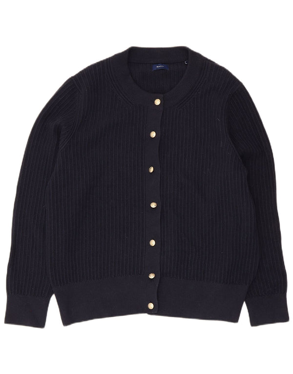 Sweter damski Gant, brytyjski 18 XL, granatowy, bawełniany